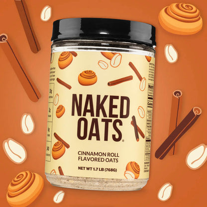 Cinnamon Roll Protein Oats - Cinnamon Roll, Clean Everyday Nutrition