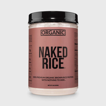 Organic Brown Rice Protein Powder 1lb - Unflavored 1LB, Plant Based Daily Nutrition
