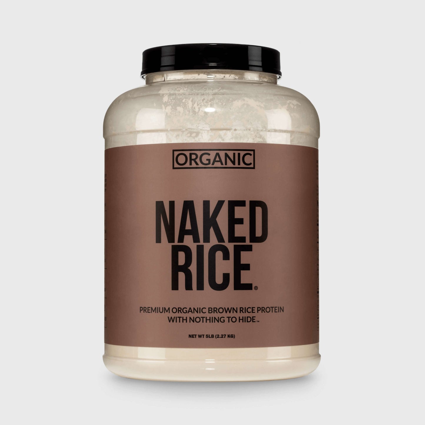 Organic Brown Rice Protein Powder - 5LB Unflavored, Plant Based Daily Nutrition