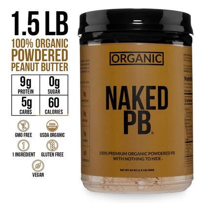 Organic Powdered Peanut Butter - Organic, Clean Daily Nutrition Powder