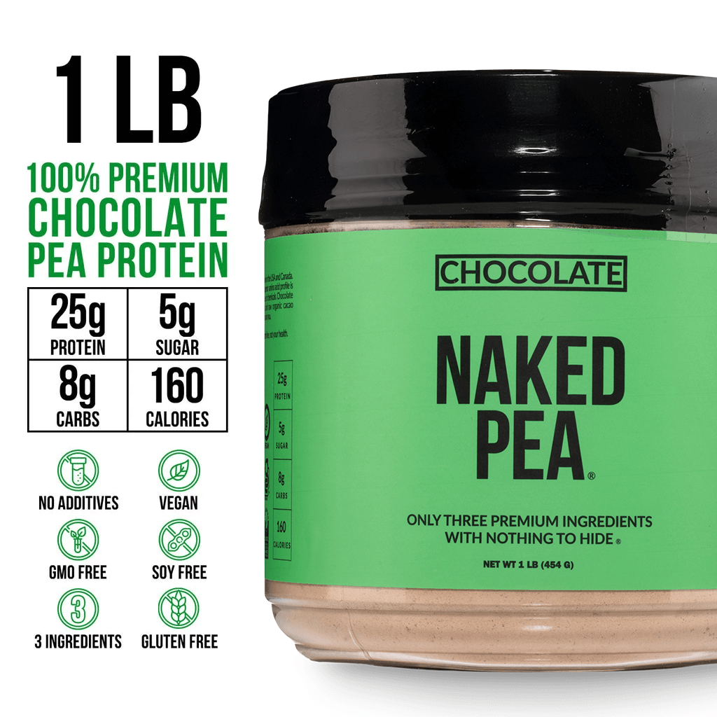 Chocolate Pea Protein Powder - Chocolate, Plant Based Daily Nutrition
