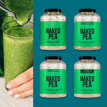 Chocolate Peanut Butter Pea Protein Powder - Chocolate PB, Plant Based Daily Nutrition