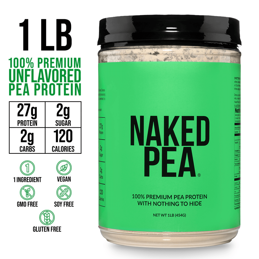 Pea Protein Powder 1lb - Unflavored, Plant Based Daily Nutrition