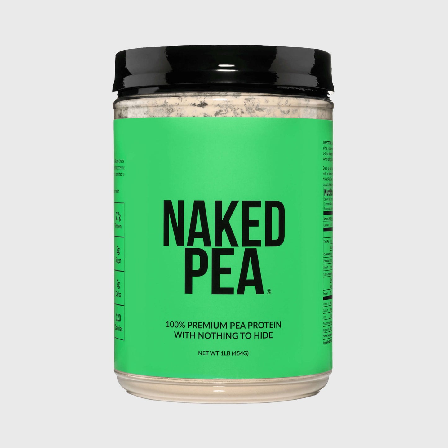 Pea Protein Powder 1lb - Unflavored, Plant Based Daily Nutrition