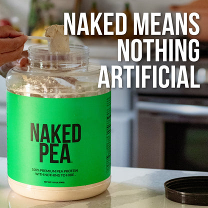 Pea Protein Powder - Unflavored, Plant Based Daily Nutrition