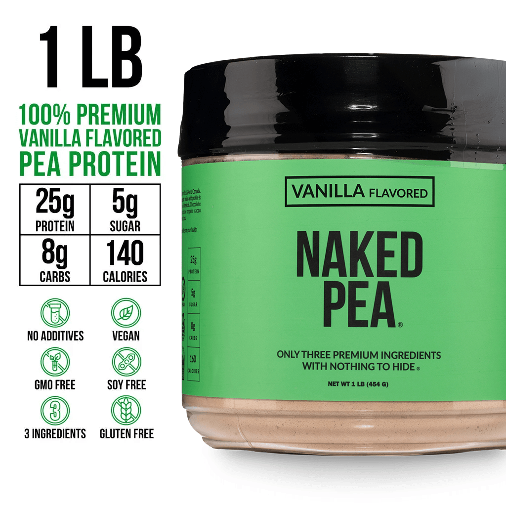 Vanilla Pea Protein Powder - Vanilla, Plant Based Daily Nutrition