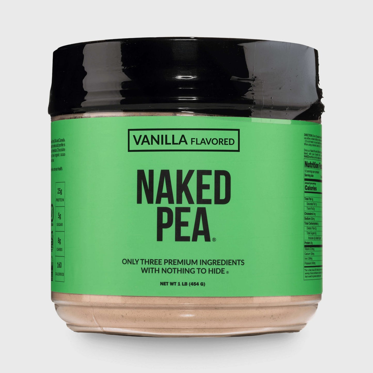 Vanilla Pea Protein Powder - Vanilla, Plant Based Daily Nutrition