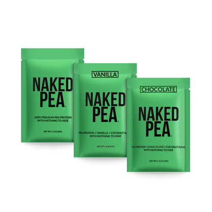 Vegan Protein Powder Sample Pack, Clean Daily Nutrition Powder