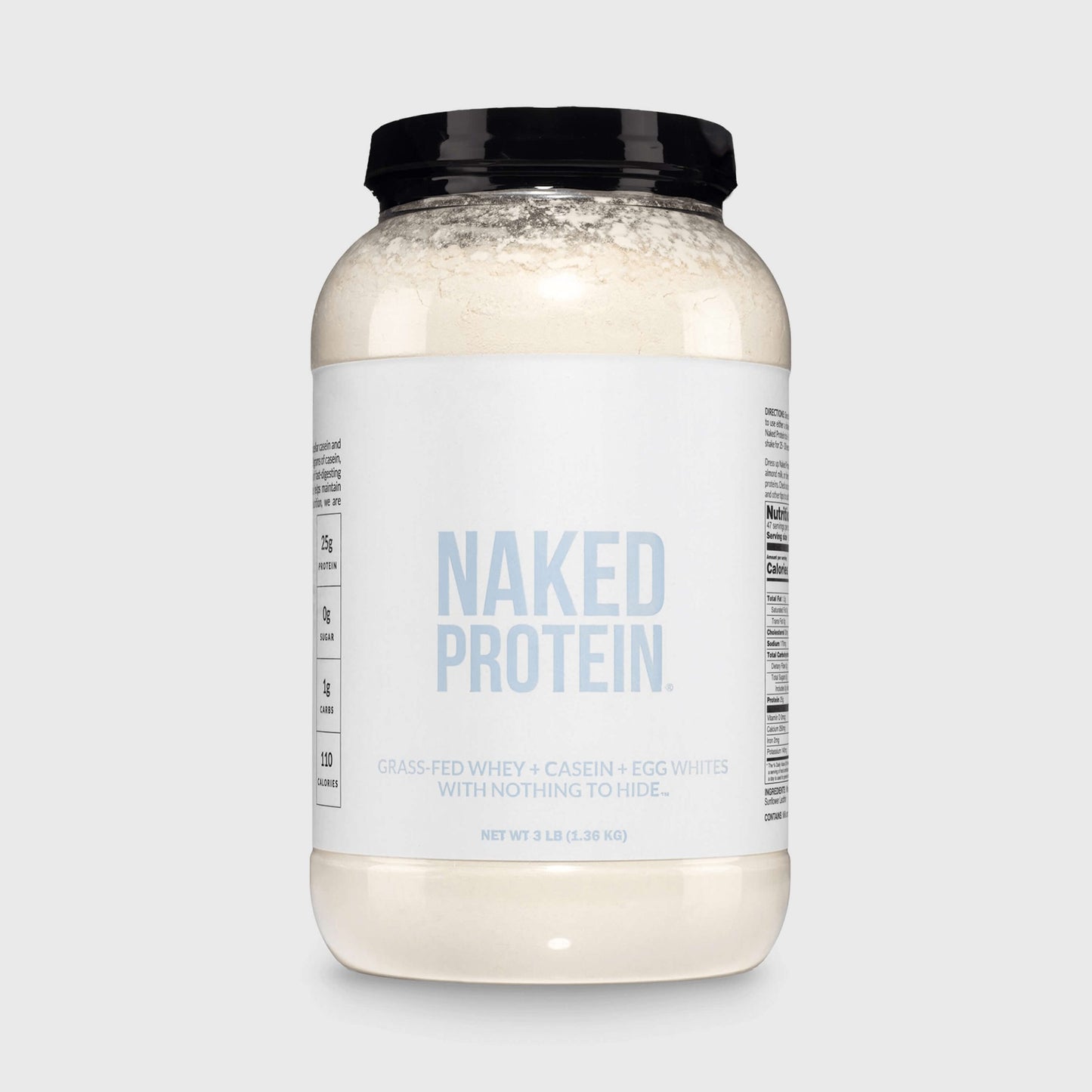 Protein Powder Blend - 3LB Egg Whey & Casein Protein Blend - 3LB, Clean Daily Protein Support