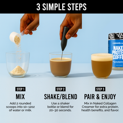 Caramel Latte Protein Iced Coffee - Caramel Latte, Clean Everyday Nutrition