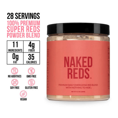Super Reds Fruit Powder, Clean Daily Nutrition Powder
