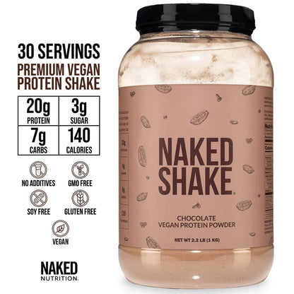 Chocolate Protein Shake - Chocolate, Clean Everyday Nutrition