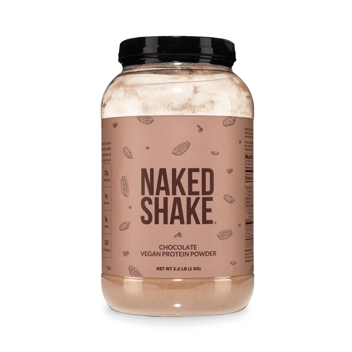 Chocolate Protein Shake - Chocolate, Clean Everyday Nutrition