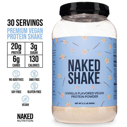 Vanilla Protein Shake - Vanilla, Clean Everyday Nutrition