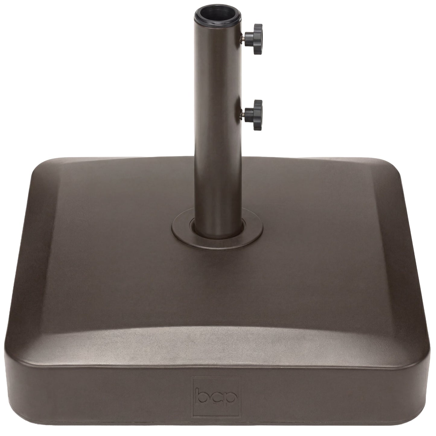 Plastic Patio Umbrella Base Pole Holder Accessory with Adjustable Knob with practical outdoor-ready details