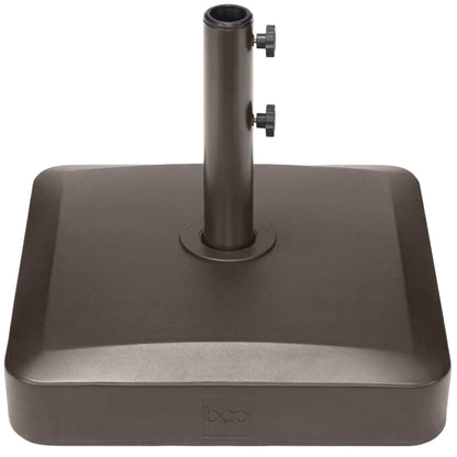 Plastic Patio Umbrella Base Pole Holder Accessory with Adjustable Knob with practical outdoor-ready details