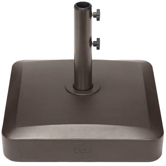 Plastic Patio Umbrella Base Pole Holder Accessory with Adjustable Knob with practical outdoor-ready details