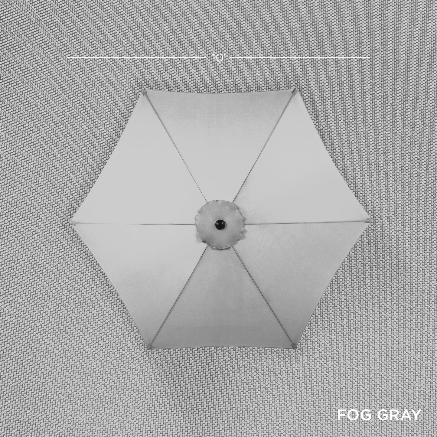 Outdoor Woodgrain Pattern Patio Umbrella Decoration with Tilt Crank - 10ft for outdoor comfort and convenience