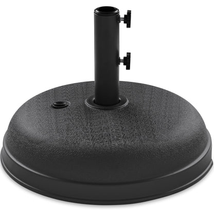 Plastic Patio Umbrella Base Pole Holder Accessory with Adjustable Knob with practical outdoor-ready details