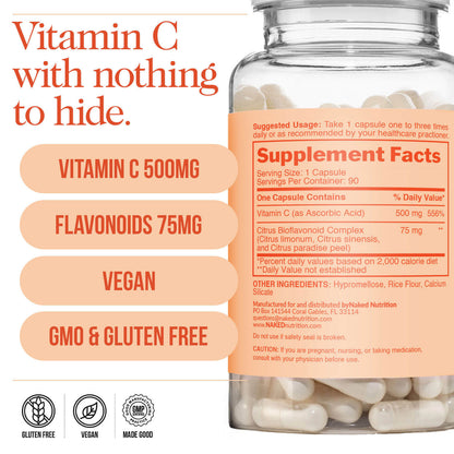 Daily Vitamin C Supplement - Vitamin C, Clean Everyday Nutrition