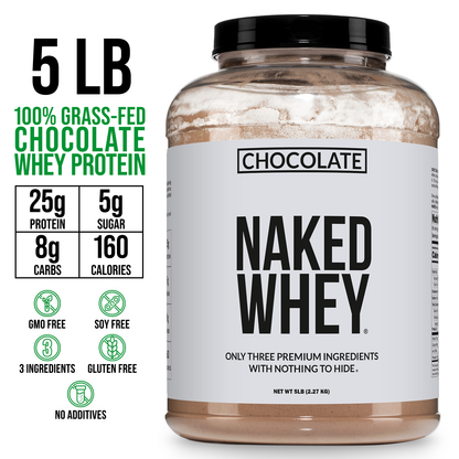 Chocolate Whey Protein Powder - Chocolate, Clean Daily Protein Support