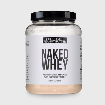 Chocolate Peanut Butter Whey Protein Powder 2LB - Chocolate PB, Clean Daily Protein Support