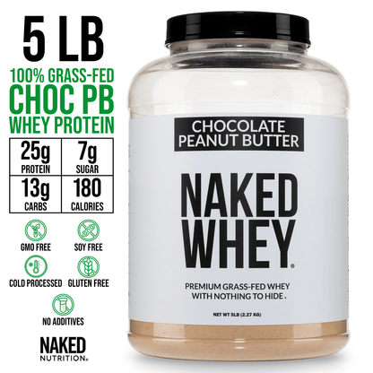 Chocolate Peanut Butter Whey Protein Powder - Chocolate PB, Clean Daily Protein Support