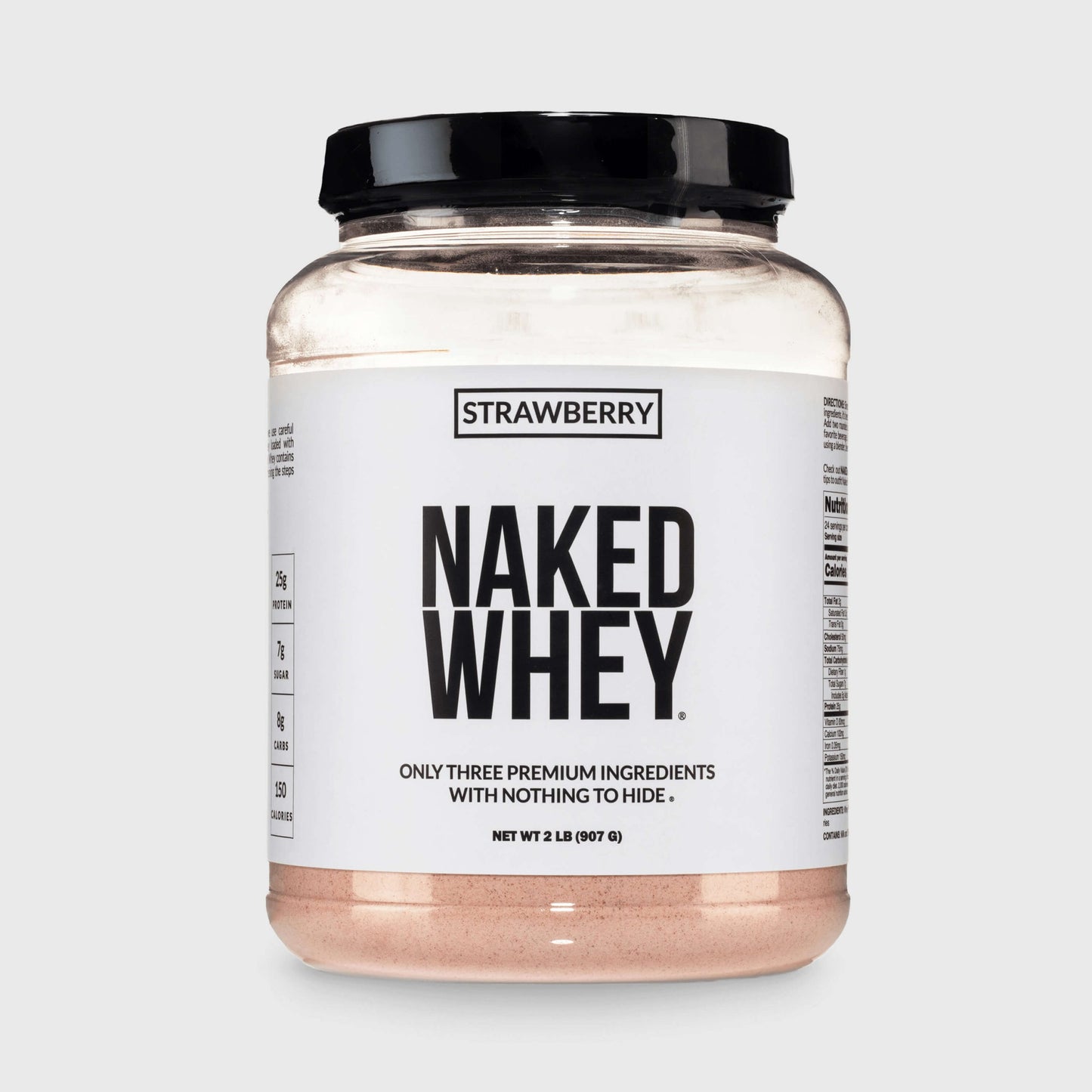 Strawberry Whey Protein Powder - Strawberry, Clean Daily Protein Support