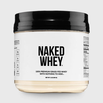 Grass Fed Whey Protein Powder - Unflavored, Clean Daily Protein Support