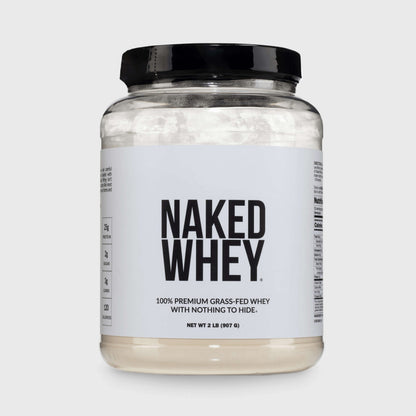 Grass Fed Whey Protein Powder - Unflavored, Clean Daily Protein Support