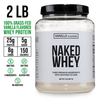 Vanilla Whey Protein Powder - Vanilla, Clean Daily Protein Support