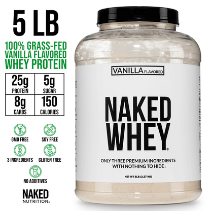 Vanilla Whey Protein Powder - Vanilla, Clean Daily Protein Support