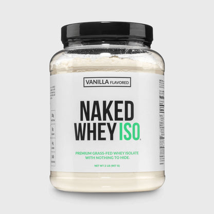 Vanilla Grass-Fed Whey Isolate Protein Powder - Vanilla, Clean Daily Protein Support