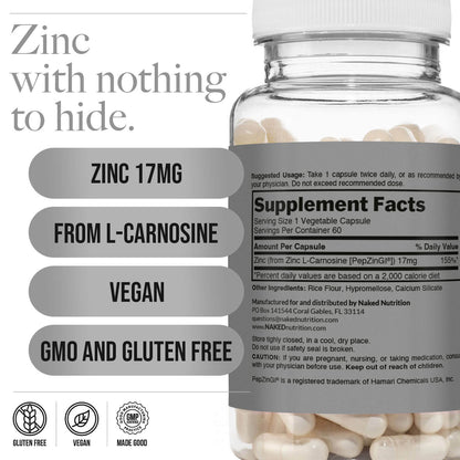 Daily Zinc Supplement - Zinc, Clean Everyday Nutrition