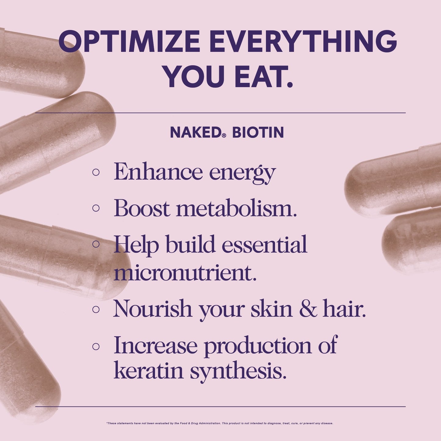 Daily Biotin Supplement - Biotin, Clean Everyday Nutrition