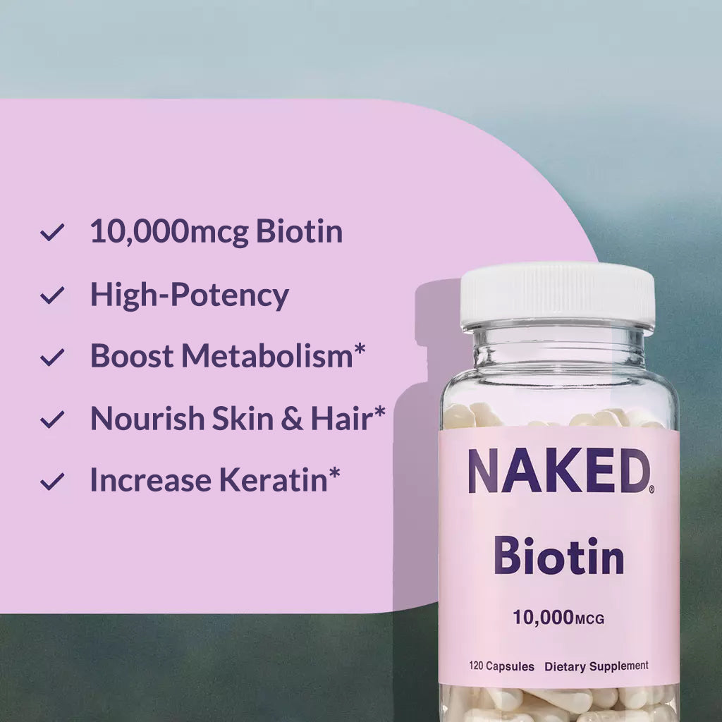 Daily Biotin Supplement - Biotin, Clean Everyday Nutrition