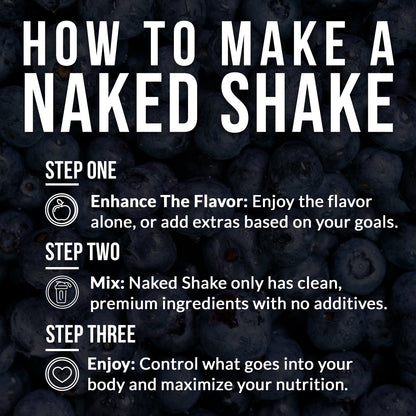 Blueberry Muffin Protein Shake - Blueberry Muffin, Clean Everyday Nutrition