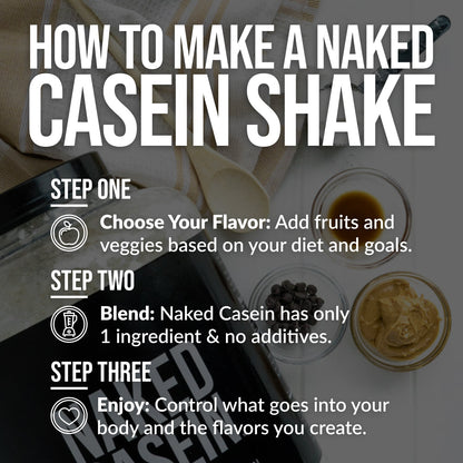Micellar Casein Protein Powder - Unflavored, Slow Digesting Night Protein