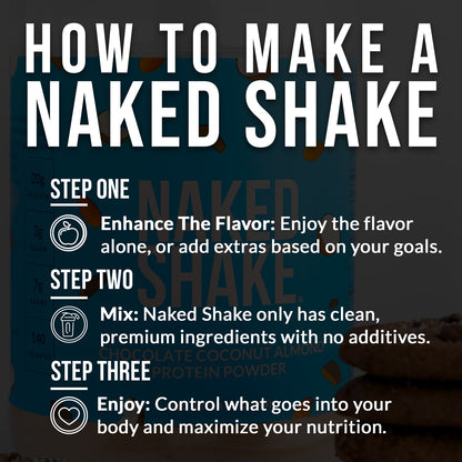 Chocolate Coconut Almond Protein Shake - Chocolate Coconut Almond, Plant Based Daily Nutrition