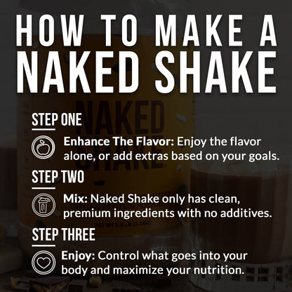 Chocolate PB Protein Shake - Chocolate Peanut Butter, Clean Everyday Nutrition