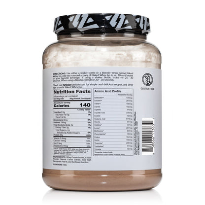 Chocolate Grass-Fed Whey Isolate Protein Powder - Chocolate, Clean Daily Protein Support