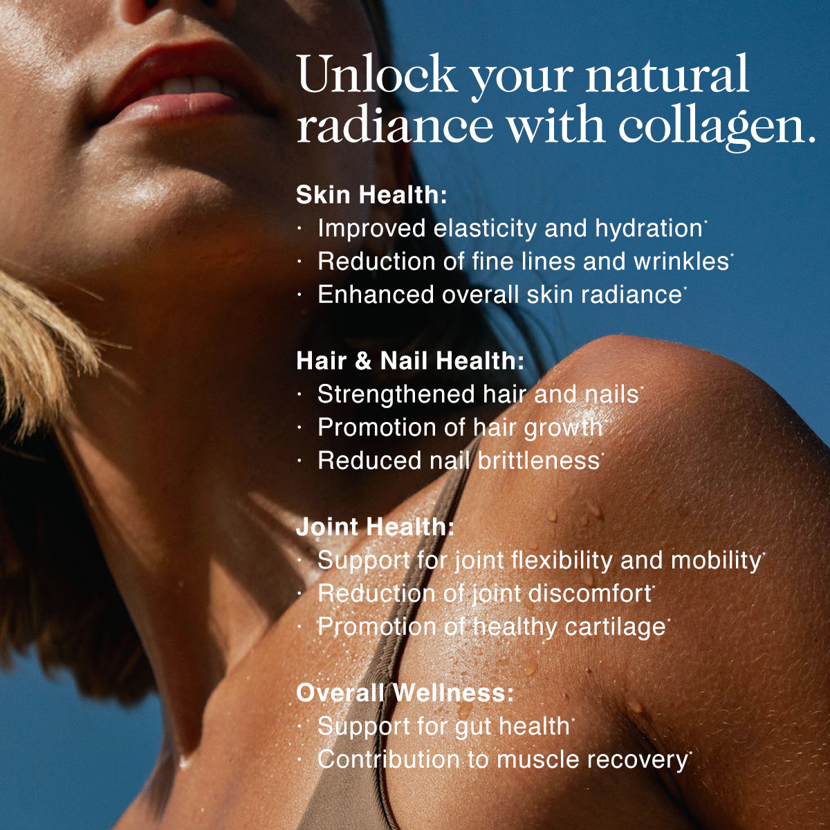 Vanilla Collagen Peptides Powder - Vanilla Collagen Peptides, Skin Hair Joint Support