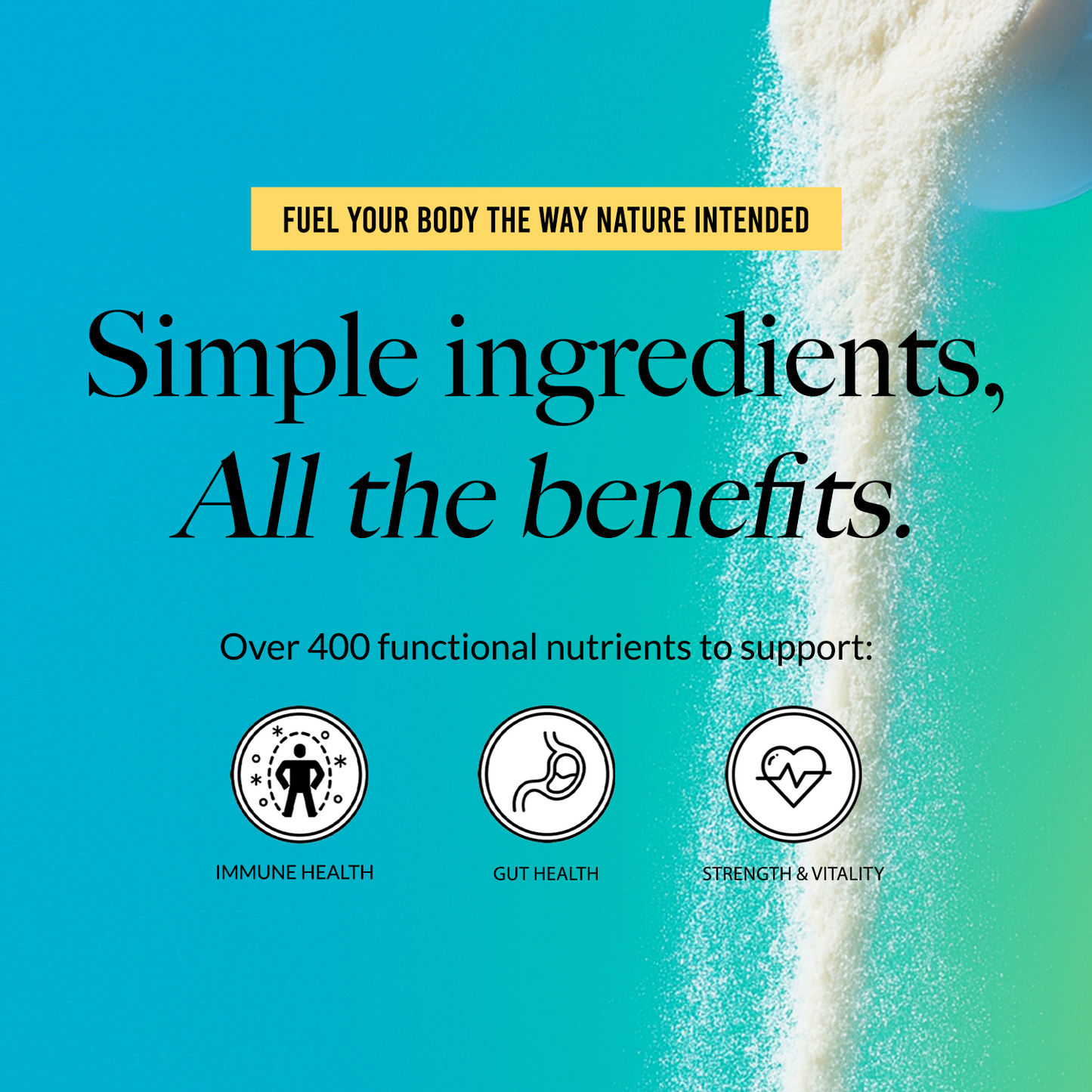 Grass-Fed Colostrum Powder - Colostrum Powder, Clean Daily Nutrition Powder