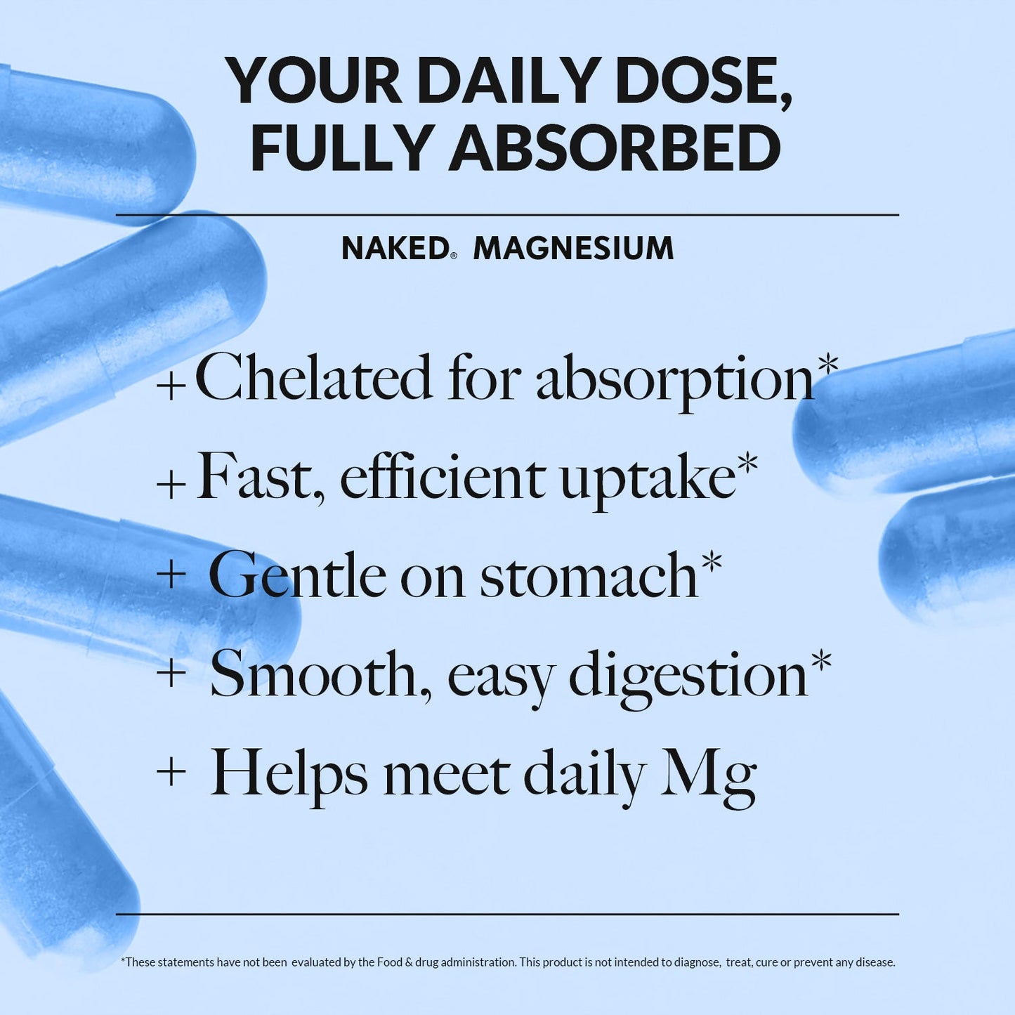 Daily Magnesium Supplement - Magnesium, Clean Everyday Nutrition