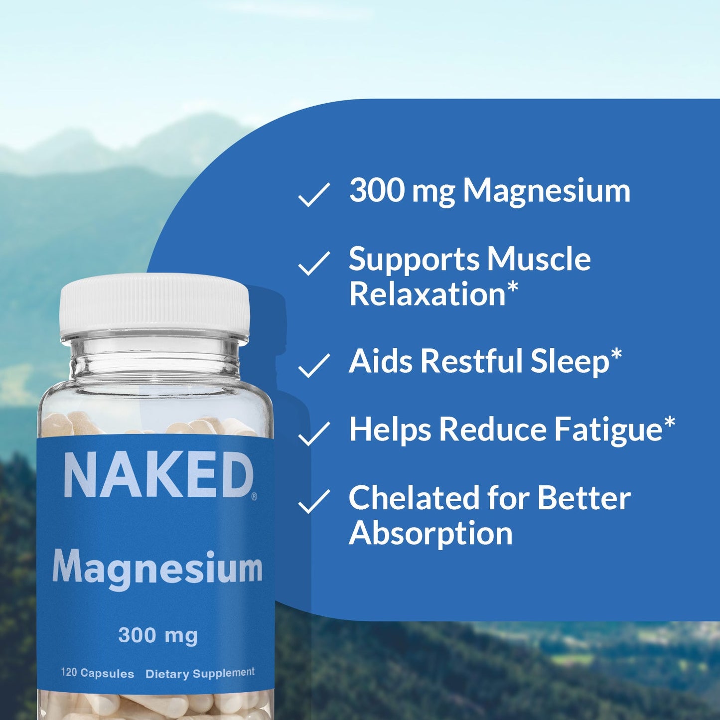 Daily Magnesium Supplement - Magnesium, Clean Everyday Nutrition
