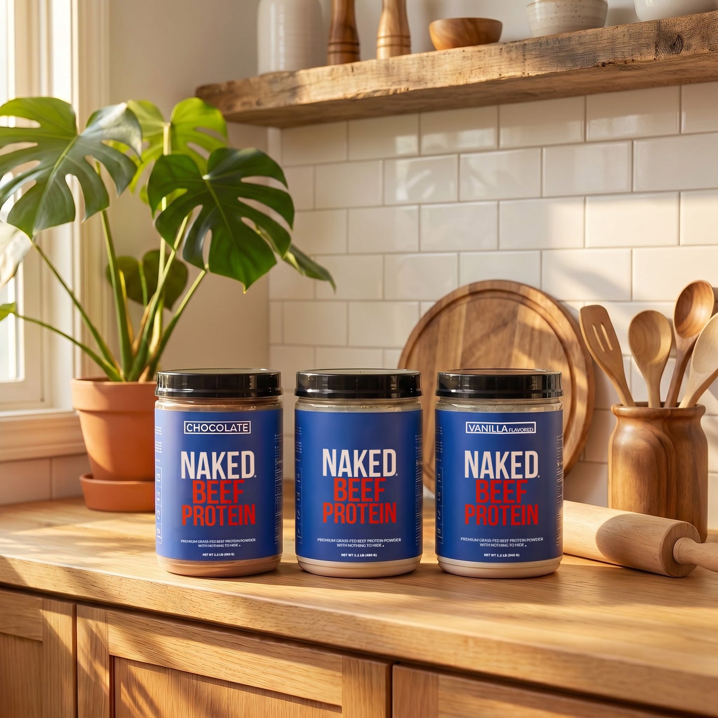 Beef Protein Powder - Unflavored, Clean Daily Nutrition Powder