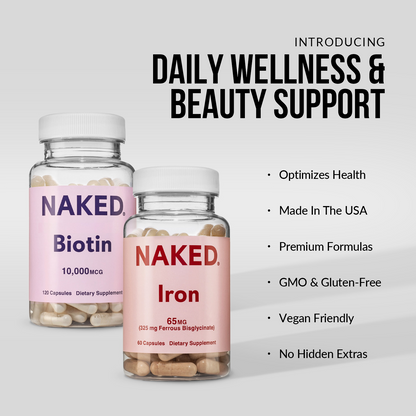 Daily Iron Supplement - Iron, Clean Everyday Nutrition