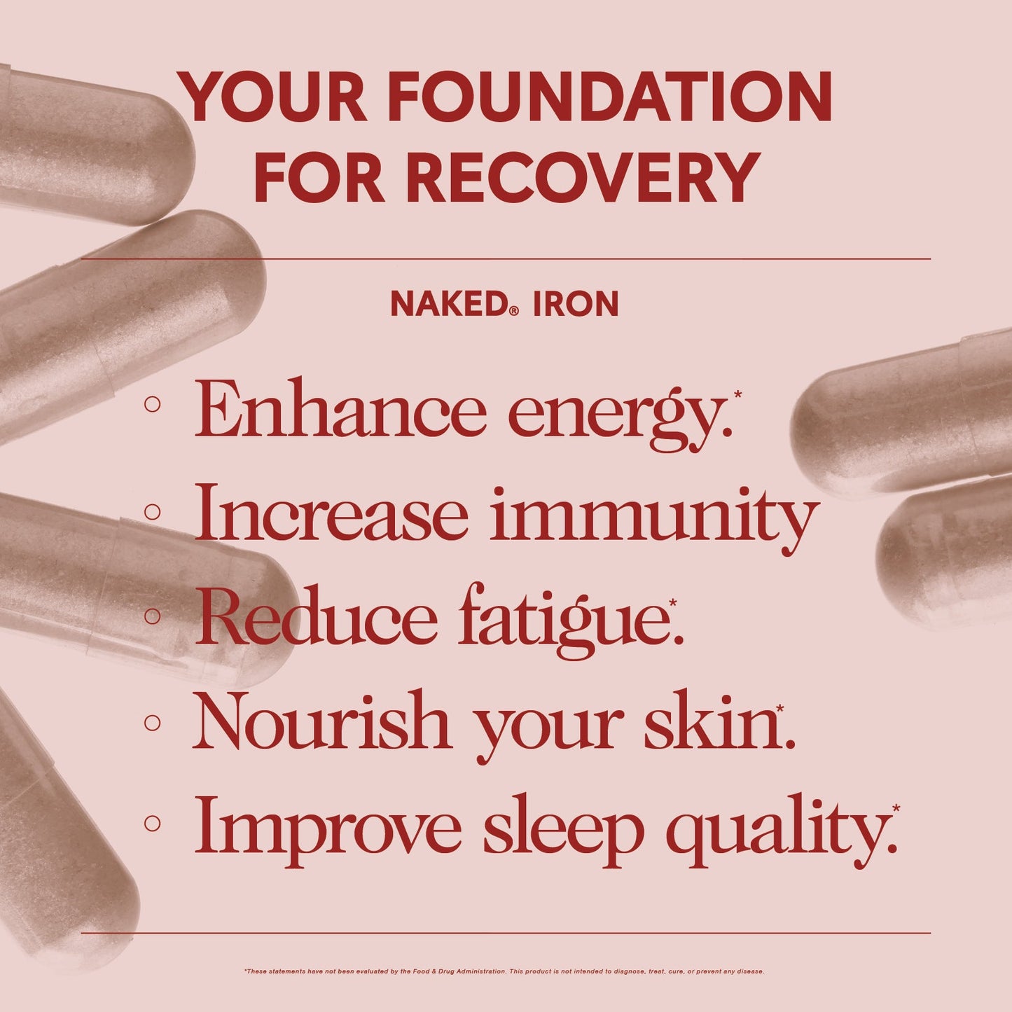 Daily Iron Supplement - Iron, Clean Everyday Nutrition