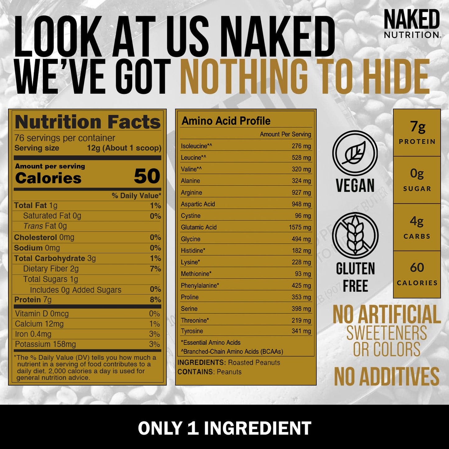 Powdered Peanut Butter - PB - 2 LB, Clean Daily Nutrition Powder