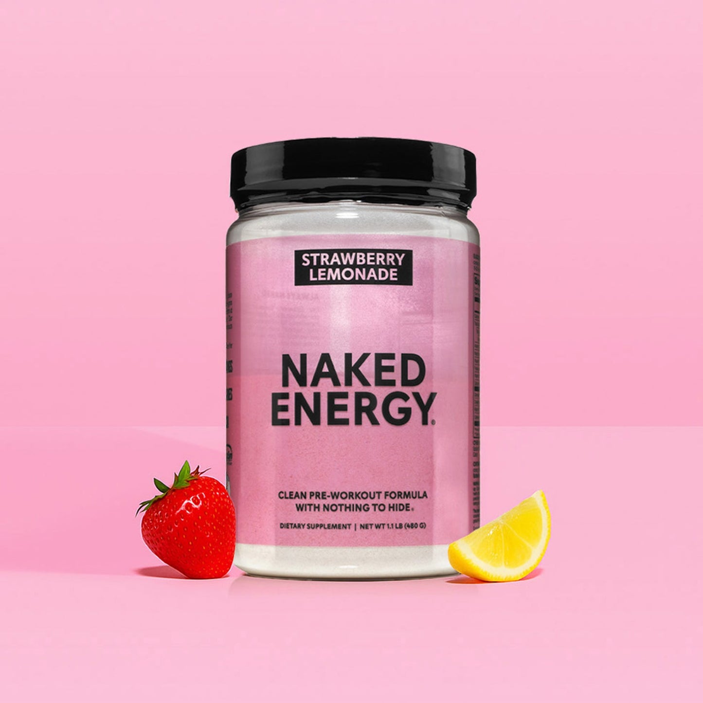Strawberry Lemonade Pre Workout Supplement - Strawberry Lemonade, Clean Energy Training Support